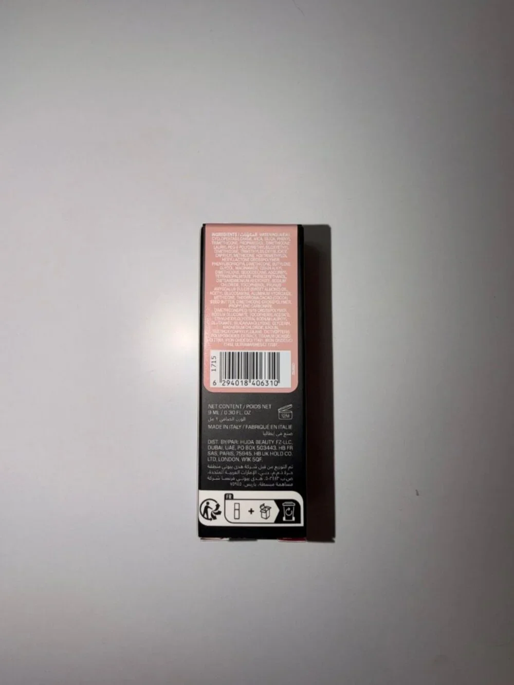 Huda Beauty #FauxFilter Color Corrector Cherry Light NIB